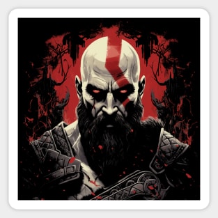 Kratos Sticker